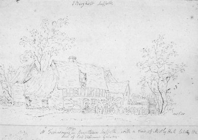 Cottage a East Bergholt da John Constable